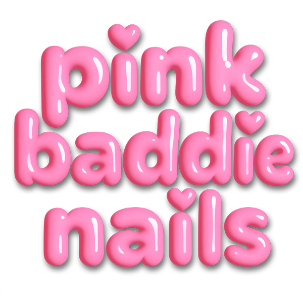 Pink Baddie Nails Logo